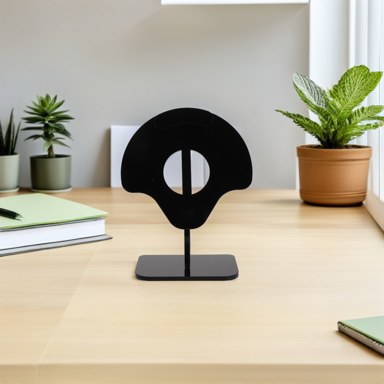 Desk Setup Headphone Stand - Akrylowy stojak na słuchawki sportowe, biurkowy