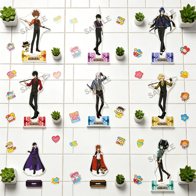Desk Setup Plant - Figurka akrylowa Anime Family Teacher, model