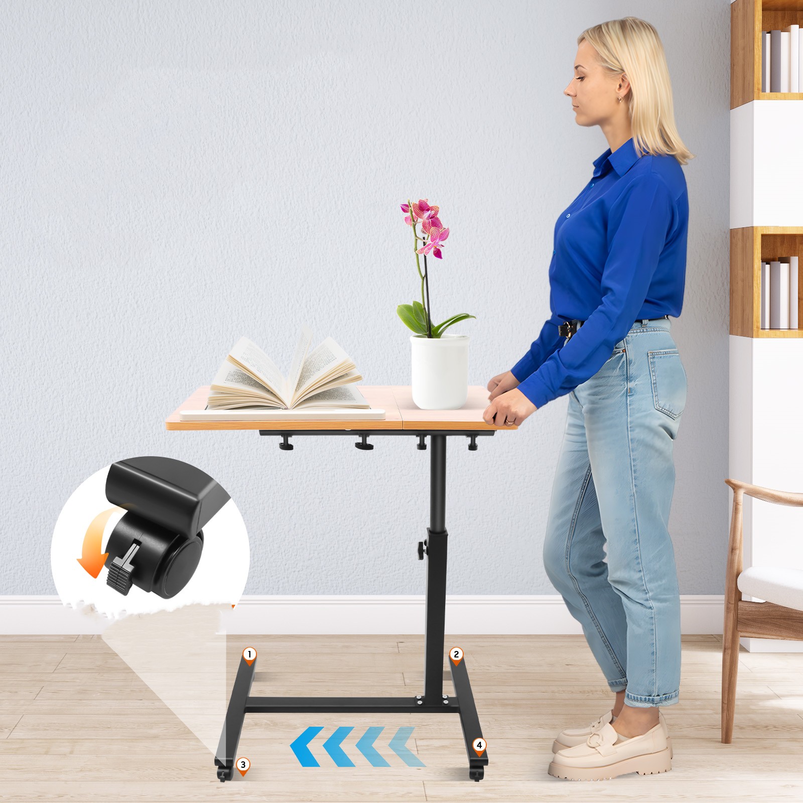 Regulowany stolik na laptopa,  – Desk Setup Ideas recenzja i cena