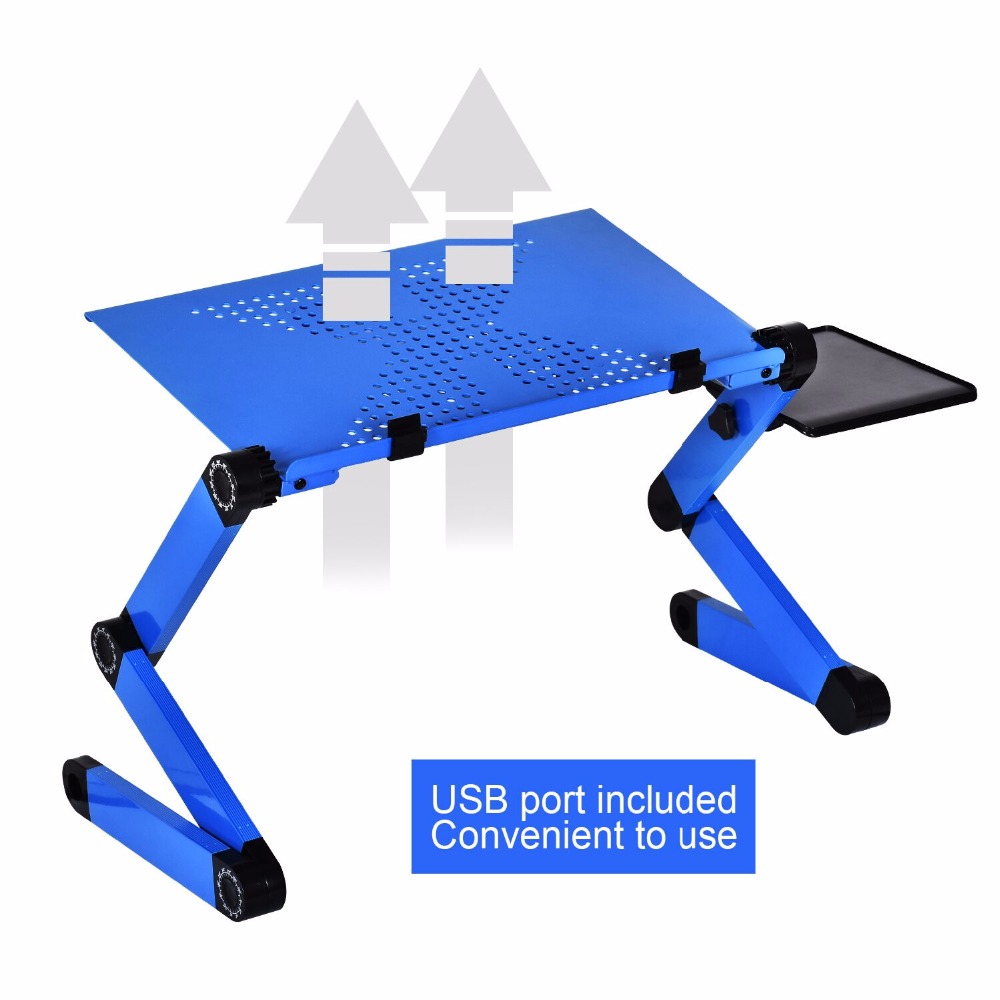 Stolik na laptopa ze stopu alu – Desk Setup Ideas recenzja i cena