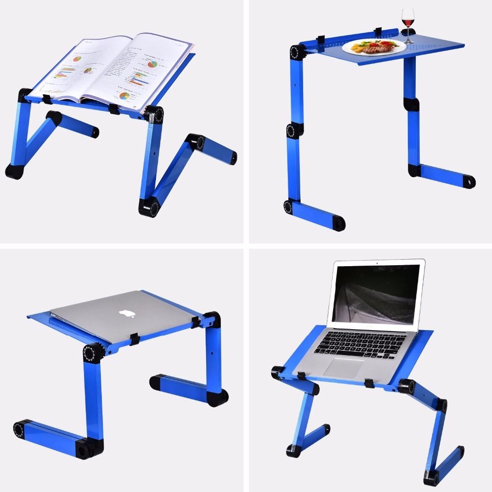 Stolik na laptopa ze stopu alu – Desk Setup Ideas recenzja i cena
