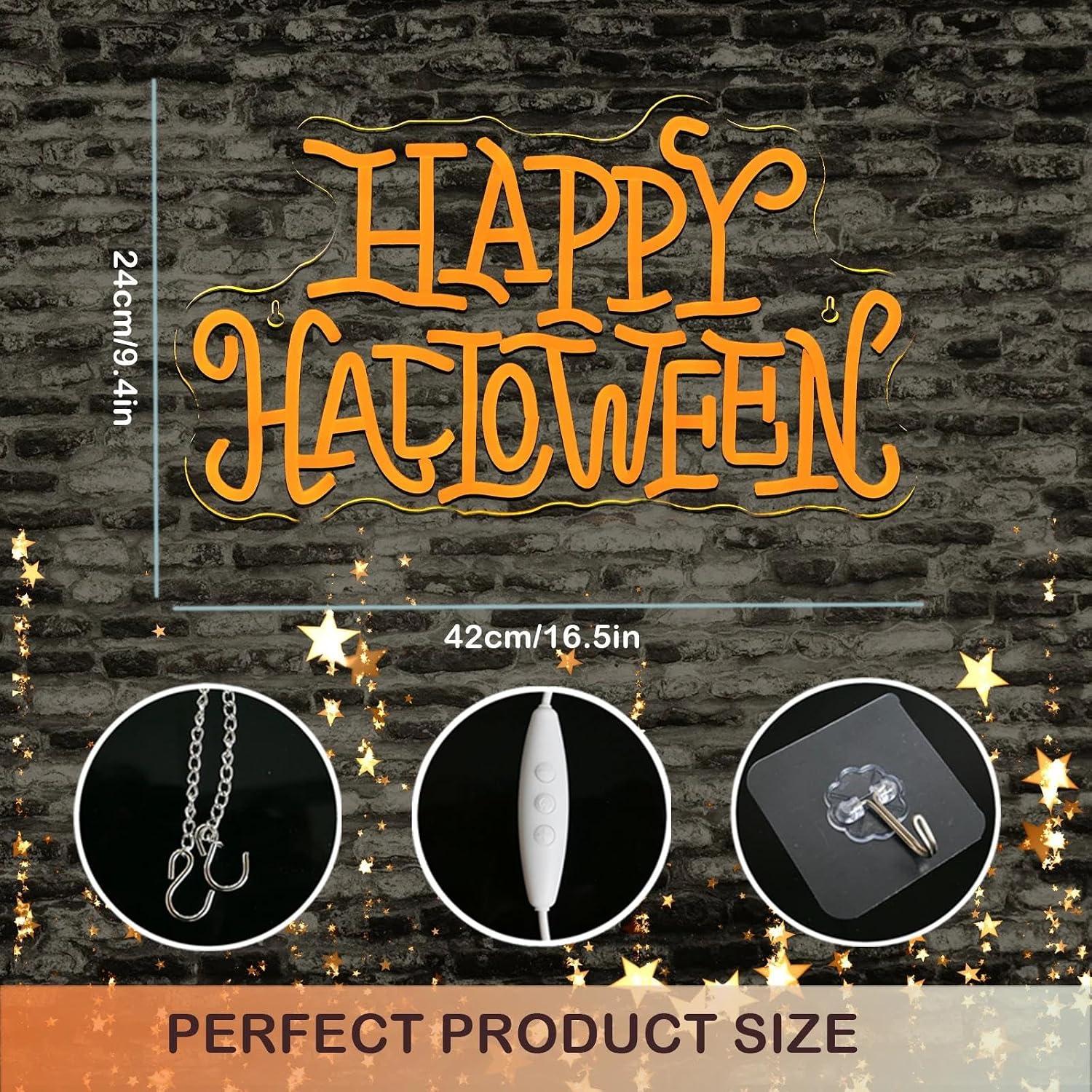 Neonowy znak „Happy Halloween” – Ambient Light Bar Usb recenzja i cena