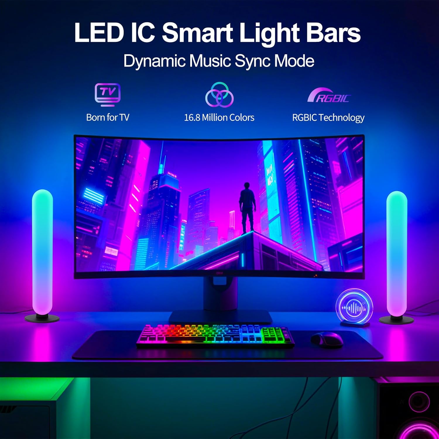 Plastikowa listwa świetlna LED – Ambient Light Bar Usb recenzja i cena