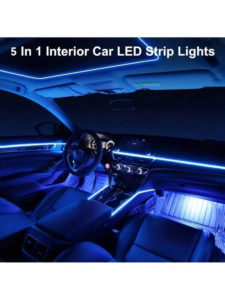 Oświetlenie wnętrza samochodu, – Ambient Light Bar Usb recenzja i cena