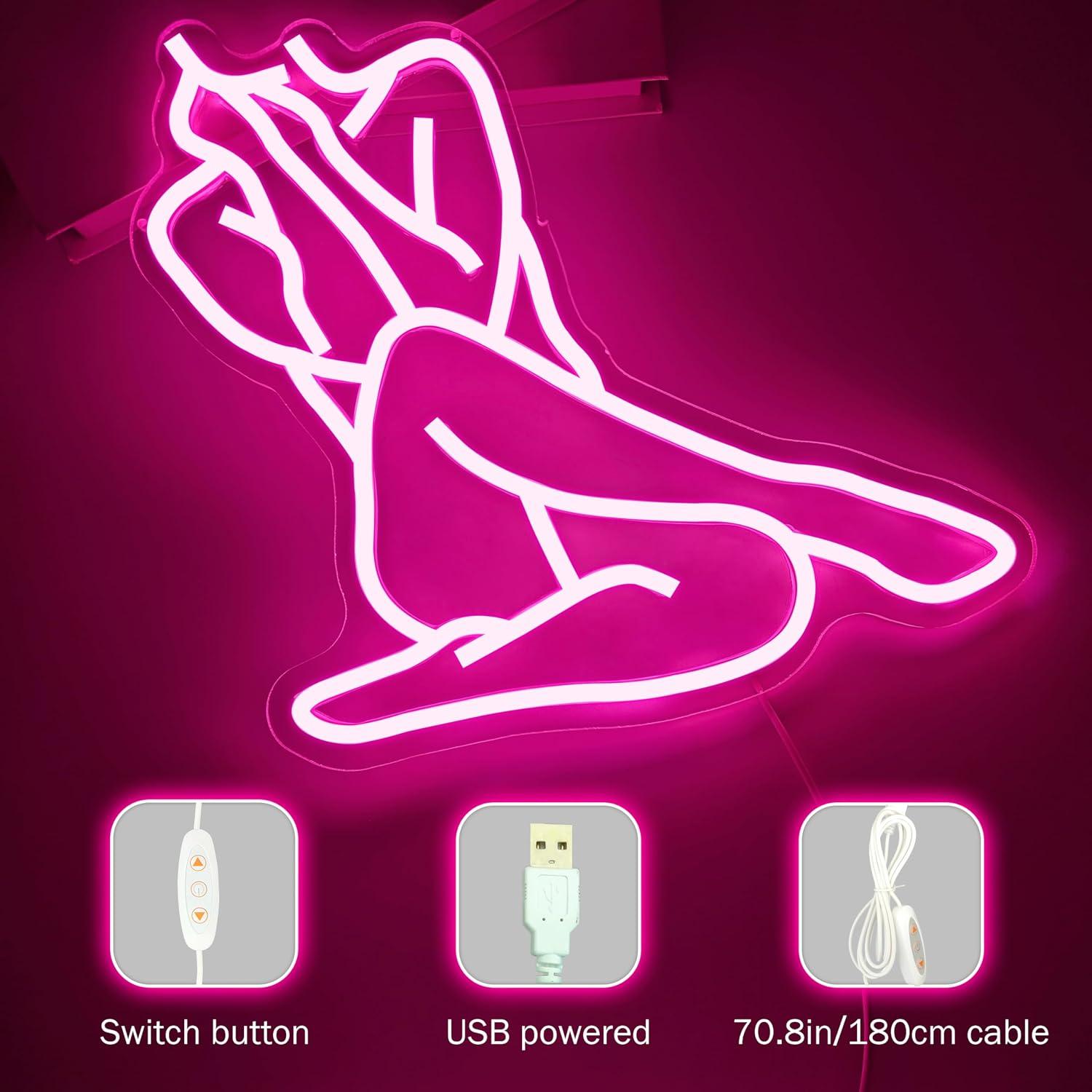 Neonowy znak „Lady” z diodami  – Ambient Light Bar Usb recenzja i cena