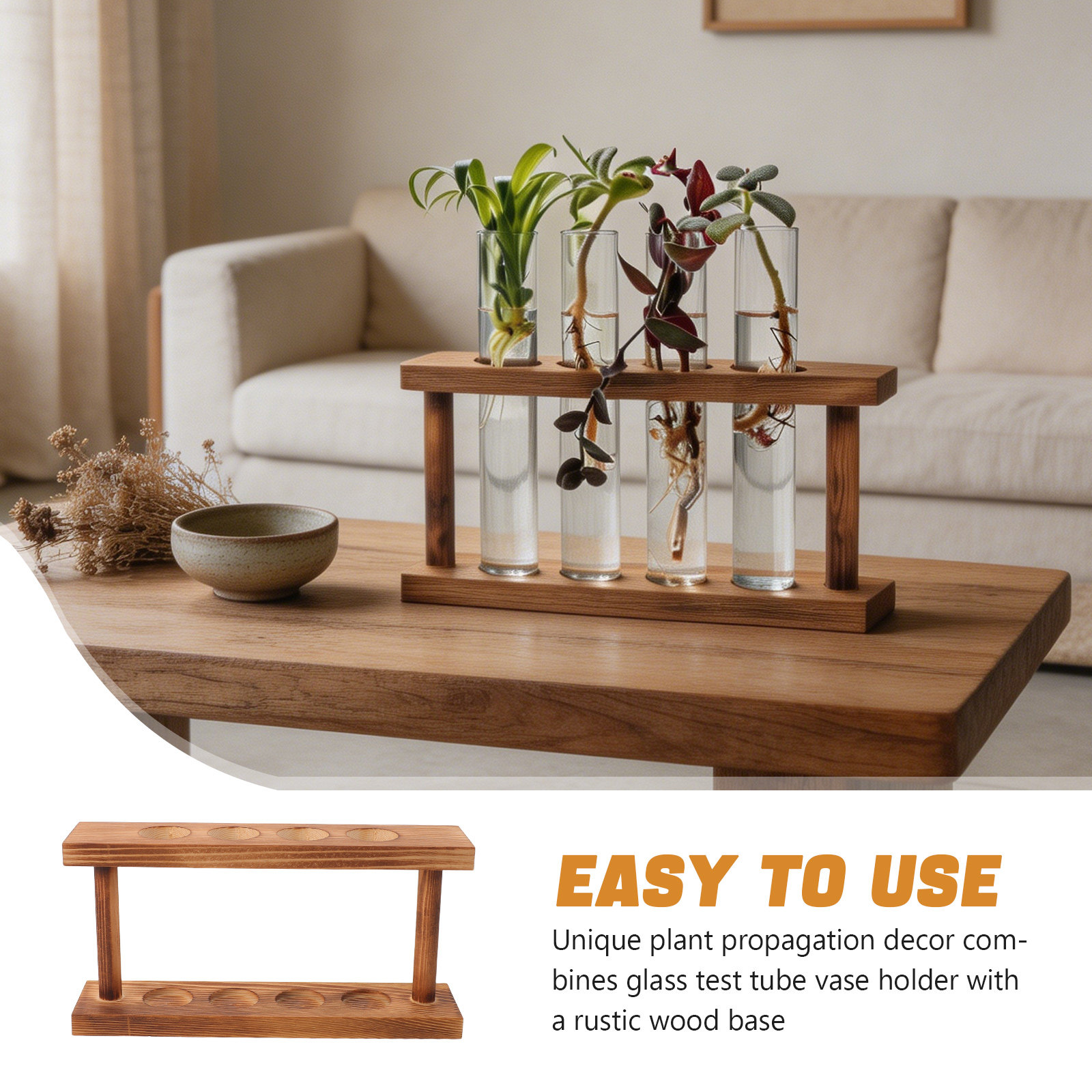 Drewniana stacja do rozmnażani – Desk Setup Plant recenzja i cena